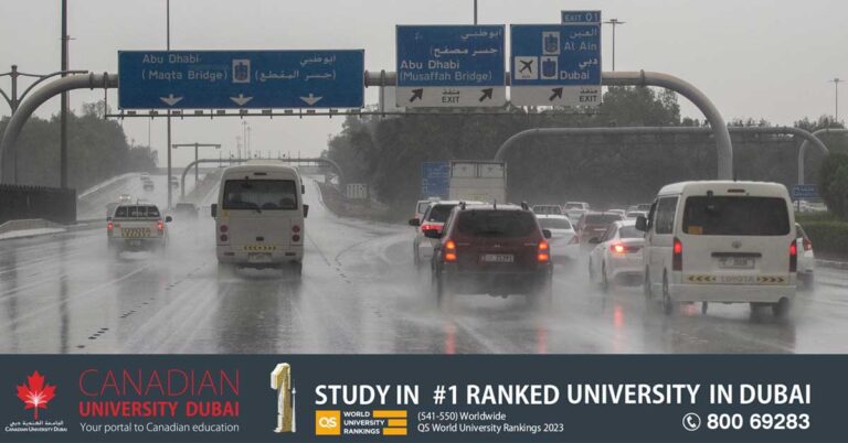 Thunder and lightning will continue to rain in UAE today; The temperature will drop further