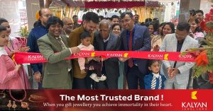 Kalyan Jewelers has opened a new showroom in Bhatinda