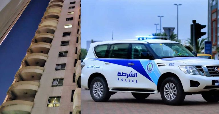 An Indian man jumped to his death from a building after killing his wife and two children in Sharjah, police said