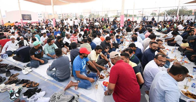 The Iftar meet organized by the Ponnani Residents' Association in Dubai was notable for its large turnout and organizational skills.