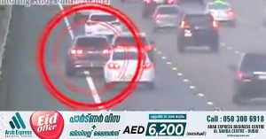 Driver arrested for recklessly committing 2 serious violations- Abu Dhabi Police released the video