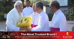 Prime Minister Narendra Modi visited the Sacred Heart Cathedral in Delhi on Easter