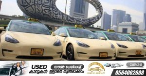You can travel in Dubai with a Tesla at regular taxi fares.