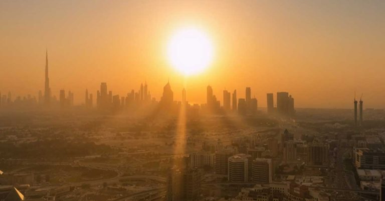 Partly Cloudy Day in UAE Today : Temperature likely to rise to 42ºC