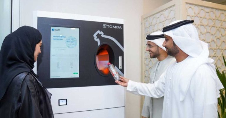 DEWA with Smart Machines to Recycle Plastic Bottles in Dubai Buildings