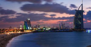 Night swimming is allowed on some beaches in Dubai