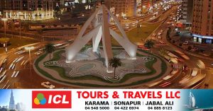 Dubai's Dera Clock Tower Roundabout is being renovated