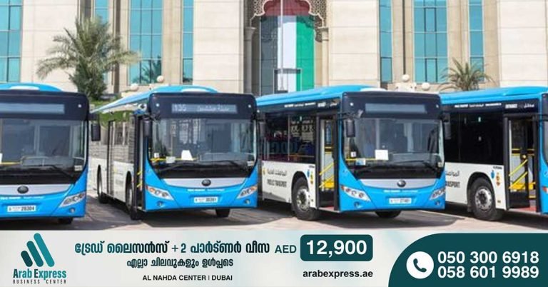 38 million people used public transport in Sharjah last year