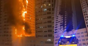 A fire at a residential building in Ajman has been brought under control