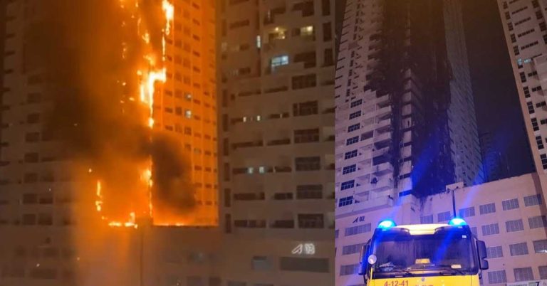 A fire at a residential building in Ajman has been brought under control