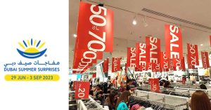 Up to 75% Discount : Summer Surprises in Dubai begins on 29th June.