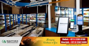 Face Pay shop opened in Abu Dhabi.