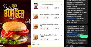 Fraud of leading fast food chain's website- Man who ordered for Dh37 lost Dh4,848