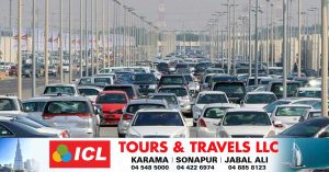 Sharjah Police with gifts and offers for those who renew their vehicle registration on time