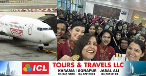 The first all-women Hajj Air India Express flight from Kerala arrived in Jeddah
