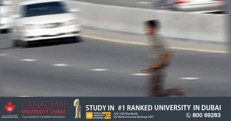 The driver who hit the pedestrian and ran away was arrested within hours. Sharjah Police