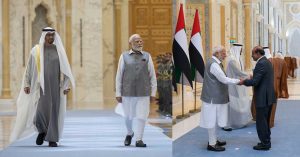 UAE President receives Prime Minister Narendra Modi at Qasr-ul-Watan: MA Yousafali as special invitee