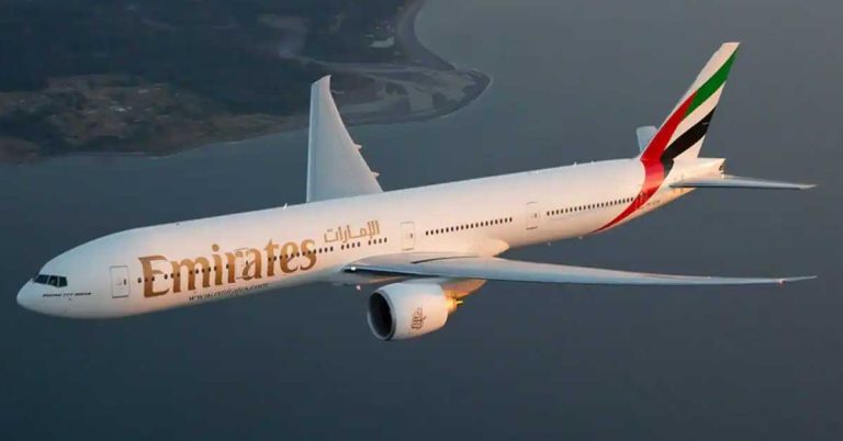 An Emirates flight from Russia to Dubai was turned back after smoke was detected