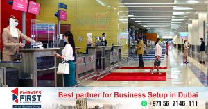 Some Emirates check-in counters are closed for three weeks.