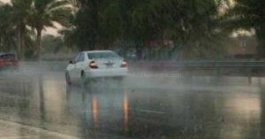 Rain - Speed ​​limit reduced on major roads in Abu Dhabi
