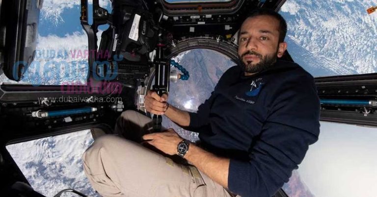 Sultan Al Neyadi's journey to earth will begin at 5.05 pm on Saturday