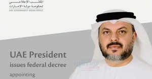 UAE President appoints undersecretary of Ministry of Justice