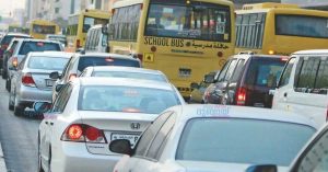 UAE schools reopen after summer break- heavy traffic on first day