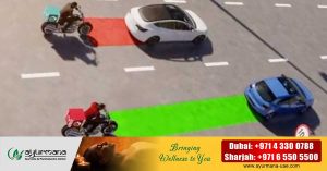 UAE warns bikers to maintain safe distance on road
