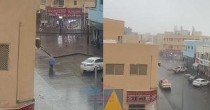 Heavy rain in Dubai as a relief from the heat