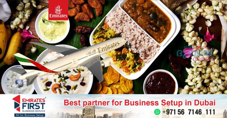 Emirates Airlines to prepare Onam in the sky.