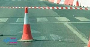 Warning that the main road in Sharjah will be partially blocked from September 19