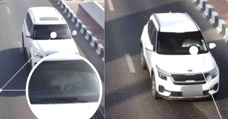 Sharjah Police has released a video showing how people who don't wear seat belts are caught