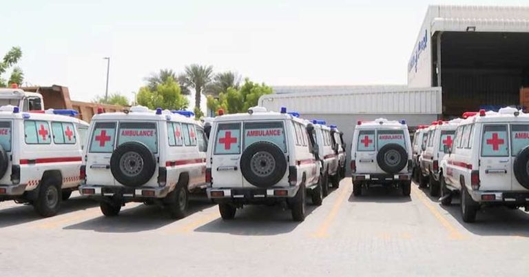 UAE aid to Ukraine again- 23 ambulances were sent to Ukraine