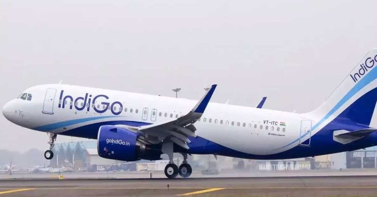 Technical fault: The IndiGo flight bound for Abu Dhabi made an emergency landing in New Delhi
