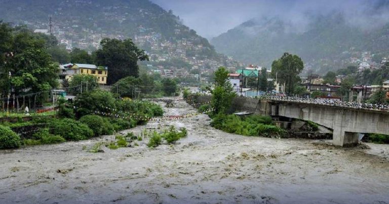 23 Army soldiers reported missing in flash floods in Teesta river in Sikkim.
