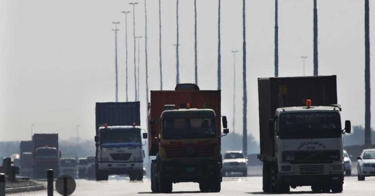 Temporary ban on some vehicles in Abu Dhabi till 12 noon today