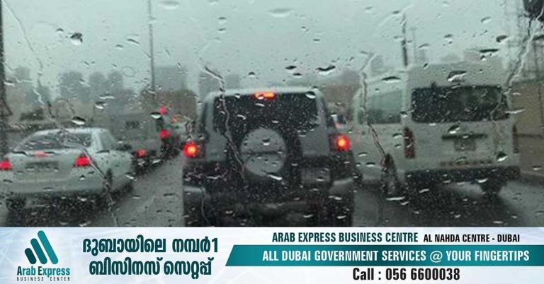 Unstable weather warning in UAE: speed limit changes advised