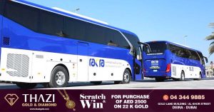 A new public bus route has been launched from Ras Al Khaimah to Dubai Mall.