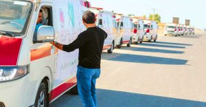 Dubai businessman donates ambulances with new medical technology to Gaza