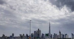 Partly cloudy weather in UAE today : Temperature will drop to 11ºC; Chance of rain at night