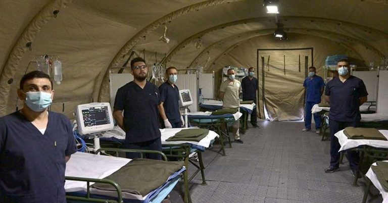 An integrated field hospital launched in Gaza under the supervision of the UAE has started providing treatment services.