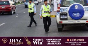 Car accident on the main road- Sharjah Police issued a warning