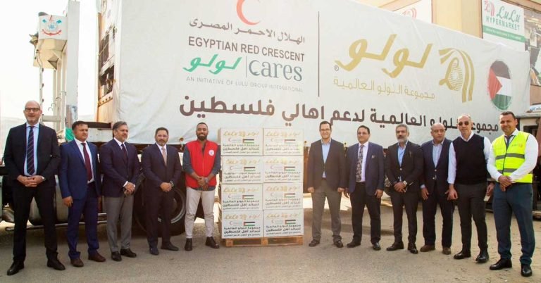 Lulu Group lends helping hand to Gaza