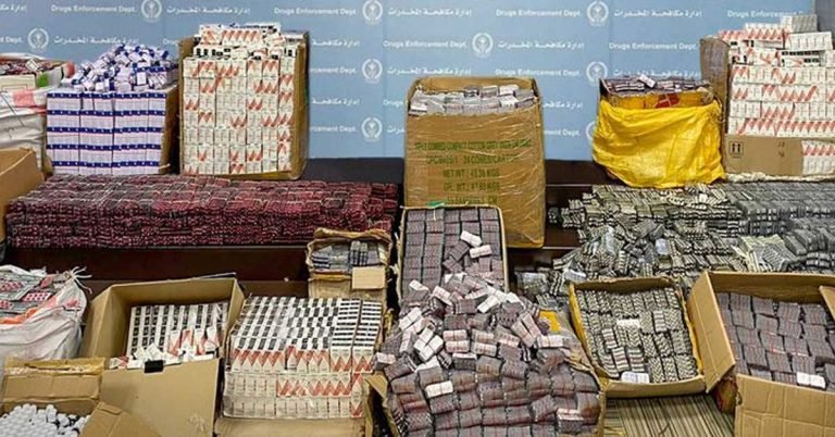 Sharjah Police arrested 551 drug traffickers and promoters in 2023