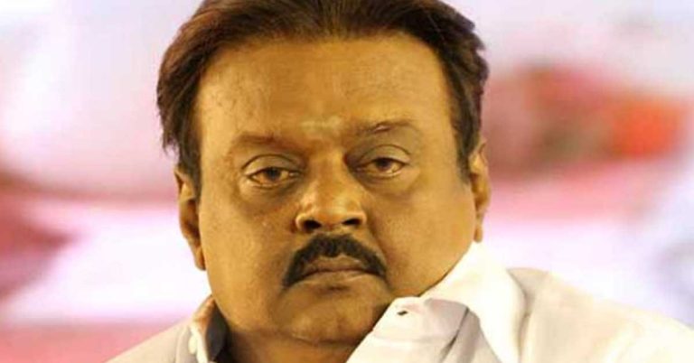 Tamil actor Vijayakanth passed away.
