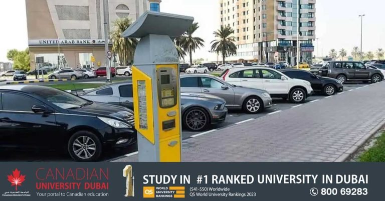 New Year: Free parking in Sharjah.