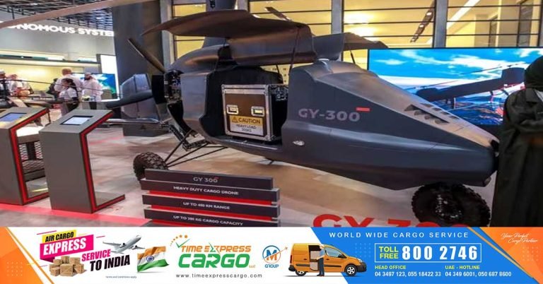 Can land on any rough terrain: A UAE-made drone that can deliver cargo up to 300 kg has been launched in Abu Dhabi.