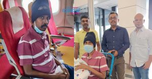 A native of Thrissur, stuck in the UAE without documents and infected with diseases, returned home after 18 years