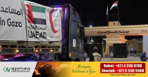 Mohammed bin Rashid Global Initiatives with another Dh43 million in food aid to Gaza