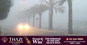 NCM has issued red and yellow alerts for fog in various parts of UAE